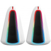 Marvo reproduktory MONKA SG-500 2.0 6W biele, ovládanie hlasitosti, RGB