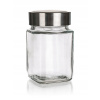 Super Value Dóza sklenená Akcent nerez viečko 300 ml