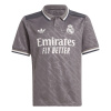 adidas Real Madrid Third Shirt 2024 2025 Juniors Grey 11-12 Years