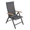 Doppler CONCEPT teak FSC - záhradné hliníkové polohovacie kreslo