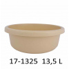 Miska okrúhla KLASIK 13 L – d41 cm – béžová - LENMAN 17-1325