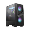 MSI MAG FORGE 100R počítačová skrinka Midi Tower Čierna, Priehľadná (306-7G03R21-809)