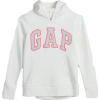 GAP LOGO HOOD biela,sivá,ružová Dievčenská mikina S