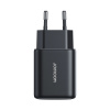 25W EU adaptér / nabíjačka JOYROOM - USB-C + 2x USB-A - čierna