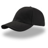 Atlantis Headwear Kšiltovka Liberty Sandwich, 6 panelová COT33000580899-black/black UNI Černá/černá