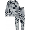 detské termoprádlo - set BURTON YOUTH 1ST LAYER SET True Black Cosmoblock L
