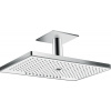 Hansgrohe Rainmaker Select horná/hlavová sprcha 46.6x30 cm obdĺžnik chrómová-biela 24016400