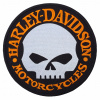 VAR nášivka HARLEY - DAVIDSON lebka 25 cm SKULL