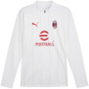 Puma AC Milan Prematch Quarter Zip Top Adults White Putty XL
