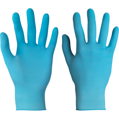 Ansell 92-670 TOUCH N TUFF Jednorazové rukavice 100 ks modrá 7/S