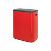 Dotknite sa koša na odpadky, pretože 2x30l Red Brabantia (Dotknite sa koša na odpadky, pretože 2x30l Red Brabantia)