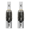 KIWI 2 náhradní cartridge Soft Black 2ks odpor 0,8ohm