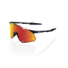 100% HYPERCRAFT XS, Soft Tact Black - HiPER Red Multilayer Mirror Lens