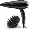 BaByliss D570DE fén na vlasy, 2200 W, ionizace, 2 rychlosti, 3 teploty, difuzér, tvarovací kartáč, černá D570DE