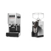 Gaggia New Classic E24 BC, stainless steel + Eureka Mignon Specialita, NX black