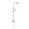 KLUDI DIVE sprchová súprava s termostatom, priemer 20 cm, 3 trysky, chróm, 6907905-00