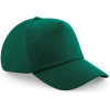 Beechfield Kšiltovka B 10B Original, 5 panelová, dětská COT53010B54099-bottle gree Zelená lahvově UNI