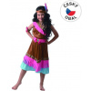 Šaty na karneval - indiánka, 120 - 130 cm