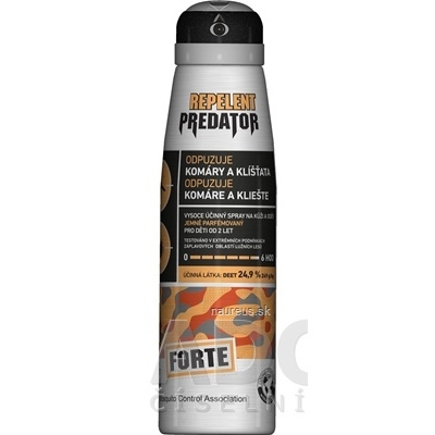 LEROY CZECH, s.r.o. PREDATOR FORTE REPELENT DEET 25% sprej 1x150 ml 150ml