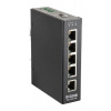 D-Link DIS 100E-5W - Přepínač - neřízený - 5 x 10/100 - lze montovat na konzolu DIN, pro připevnění DIS-100E-5W