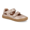 Barefoot dětské sandály Protetika - Nery pearl pink růžové