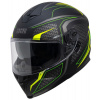iXS Integrálna prilba iXS iXS1100 2.4 X14088 čierna matná-žltá fluo S