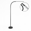 Berger Stojacia lampa 1049-FL-14 Black LED 14 W 4000K 140cm USB