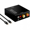 DIGITÁLNO-ANALÓGOVÝ DAC OPTICKÝ KOAXIÁLNY PREVODNÍK TOSLINK 24BIT 192KHz
