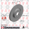 ZIMMERMANN Brzdový kotúč 250.1396.20