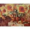 Slnečnice - Akad. mal. Varuzhan Aghamyan, originálny, ručne maľovaný obraz L (do veľkosti 95x95cm) Viac farieb