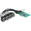 Delock PCI Express Card > 8 x Serial RS-232 High Speed 921K