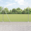 VidaXL Plot z reťaze so 7 stĺpikmi 1,6 x 10 m z pozinkovanej ocele