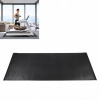 Matracovská podložka pre vybavenie bežecký pás 180 x 75 cm 180 cm x 75 cm čierna (Ochranná rohož pre bicykel pre bežec)