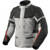 bunda REVIT OUTBACK 4 H2O silver/black - 2XL