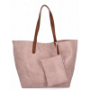 Dámská kabelka shopper bag Herisson púdrová ružová H8805