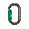 DMM karabina XSRE Locksafe Titanium/Green