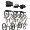 VEVOR Nástenný držiak na garáž 136 kg 3 police 6 bicyklov Stojan na bicykle
