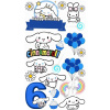 CUKROVÁ TLAČ jedlý obrázok na tortu Cukrová hmota CINNAMOROLL HELLO KITTY #2