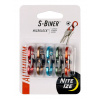 Karabínka na kľúče Nite Ize S-Biner MicroLock Aluminum - 5 Pack - assorted