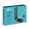 TP-LINK AX3000 Dual Band Wi-Fi 6 Bluetooth PCI Express Adapter SPEED: 2402 Mbps at 5 GHz + 574 Mbps at 2.4 GHz SPEC: 2× High G ArcherTX50E