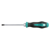 Skrutkovač Whirlpower® 1713-4, PZ2/100 mm, hexbolt, Pozidriv, S2, Satin, DIN8764
