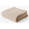Prikrývka na posteľ - Zablokovaná životne dôležitá domáca bavlna 220 x 200 cm krém (Bedspread 200x220 Favo Natural M27922)
