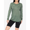 Mikina dámska Mammut Tree Wool FL Longsleeve - drk jade melange
