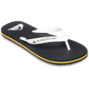Quiksilver Men's Molokai Flip Flops Black/Rasta 8 (42)