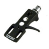 tonar Headshell Black (Kvalitné celohliníkový headshell s OFC drôtikmi)
