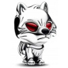 Charms Direwolf Ghost Game of Thrones Charms Silver S925 (Charms Direwolf Ghost Game of Thrones Charms Silver S925)