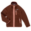 Patagonia Flísové mikiny RETRO PILE JACKET Červená