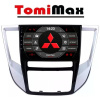 TomiMax Mitsubishi Lancer Android 14 autorádio s WIFI, GPS, USB, BT HW výbava: QLED 8 Core 8GB+128GB HIGH - iba displej A,C