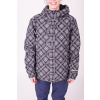 dámska street zimná bunda BETTY RIDES Lucky plaid private parka black plaid L