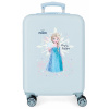 JOUMMA BAGS ABS cestovný kufor DISNEY FROZEN Magic Ice Azul, 55x38x20cm, 34L, 2941121